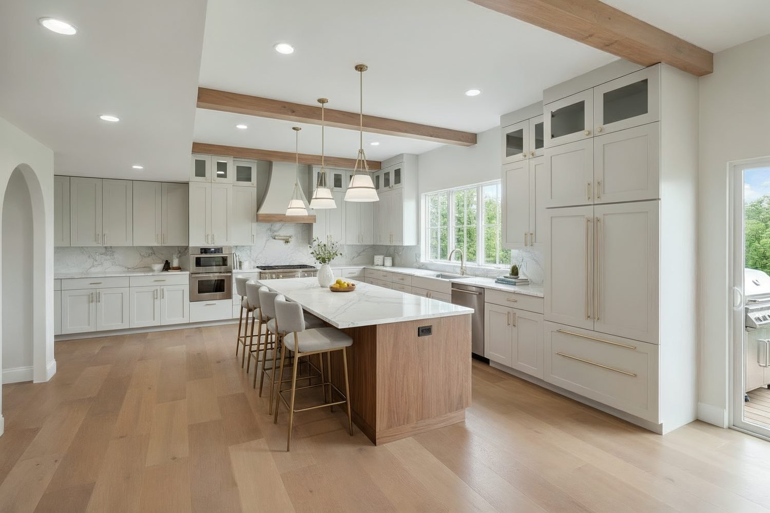 Gut-renovation rendering in Caldwell, New Jersey