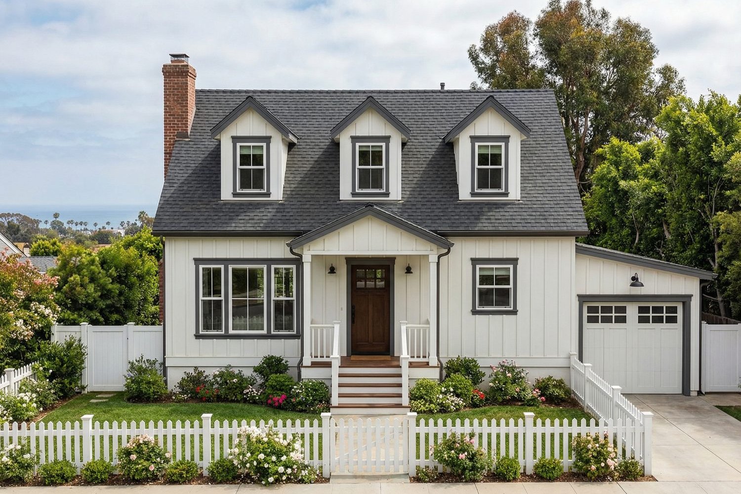 New house rendering in Palisades, California